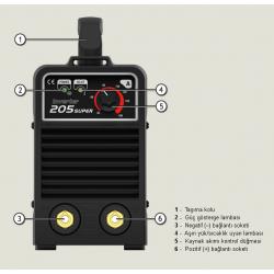 Askaynak Inverter 205-Super kaynak makinesi