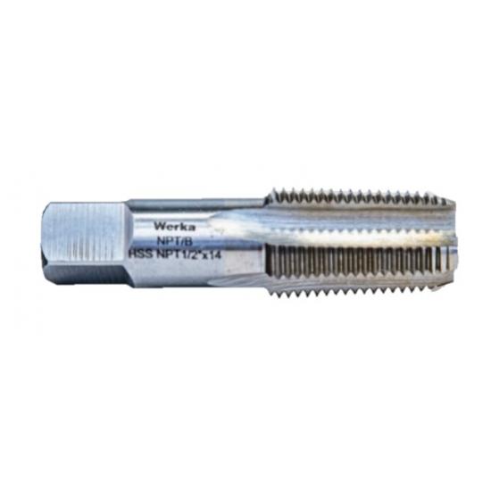 WERKA NPT 1:16 Form B -  DÜZ KONİK BORU KILAVUZU HSS
