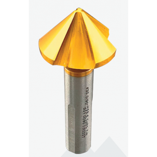 90° Havşa Freze DIN 335-C  HSS Co5  TiN KAPLI