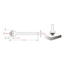KARBÜR KALIPÇI FREZE K TİPİ 90° Konik KARBÜR KALIPÇI FREZE K TİPİ 90° Konik