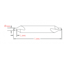 Karbür Punta Matkap Ucu DIN-333/A