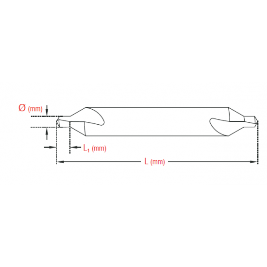 Karbür Punta Matkap Ucu DIN-333/A