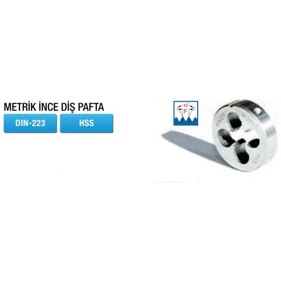 Metrik İnce Diş Pafta DIN-223 HSS Metrik İnce Diş Pafta DIN-223 HSS