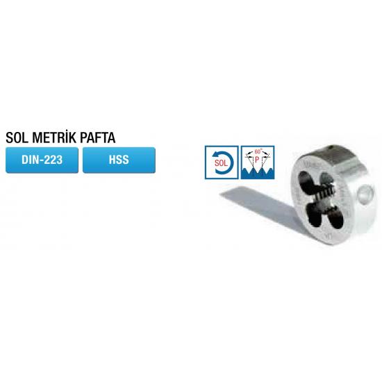 Sol Metrik Pafta DIN-223 HSS