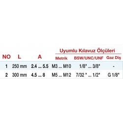 Uzun Cırcırlı Kılavuz Kolu Uzun Cırcırlı Kılavuz Kolu