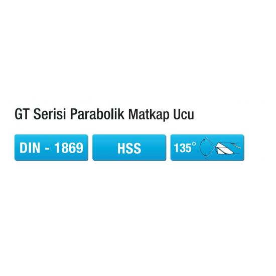 EKSTRA UZUN GT SERİSİ PARABOLİK MATKAP UCU DIN - 1869 HSS EKSTRA UZUN GT SERİSİ PARABOLİK MATKAP UCU DIN - 1869 HSS